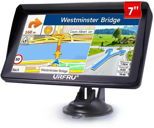 Main image of 7-inch GPS Navigator for Car Truck RV Pickup, 2026 Offline Map with Free Updates Lifetime, Big HD Touchscreen, Satallete Navigation, Voice Guidance, Speed & Traffic Alerts, Custom Truck Routing