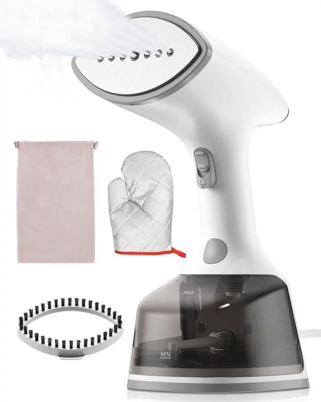 Main image of Upgrade Steamer for Clothes,1500W 30s Quick Heat Handheld Clothes Steamer,Fabric Wrinkles Remover Garment Steamer with Smart LCD,2 in 1 Clothing Iron with 300ml Tank and Fabric Brush (25s Quick Heat)