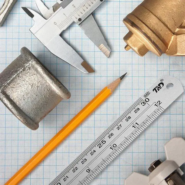 Alt view image 7 of 7 - Classic 12 Inch Stainless Steel Ruler Set of 6, Heavy Duty, Straight Edge, Non-Bendable, Rust & Corrosion Resistant