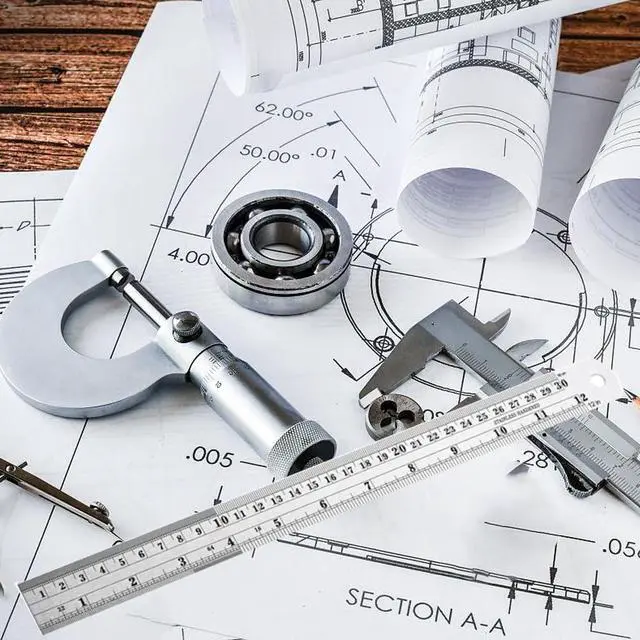 Alt view image 7 of 7 - Stainless Steel Metal Ruler,6, 8, 12, 14 Machinist Ruler, with Inch and Metric Graduations,Pack of 4 (6, 8, 12, 14 inch)