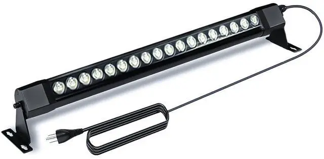 Main image of 36W LED Wall Washer Light Bars, 2FT 5000K Daylight White Outdoor Wall Washer Light, 120V Waterproof IP67 Wall Wash Lights for Outdoor, Plug in (1 Pack)