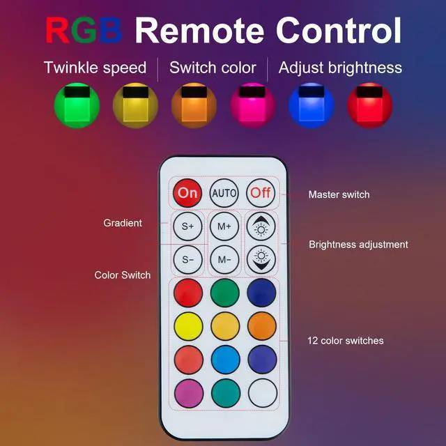 Alt view image 2 of 7 - Wall Sconce, LED Wall Lights for Room Decor, Battery Operated Wall Sconce, Remote Control, Dimmable, Rechargeable, Small Night Lights for Hallway Stairway Porch Closet