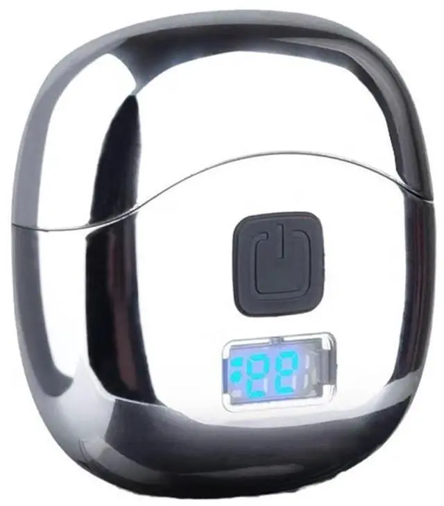 Main image of Electric Shaver Men Mini Size, Compact Electric Razor with Type-C Fast Charge, Double Mesh Blade, Washable Head, LED Power Display, Portable for Travel