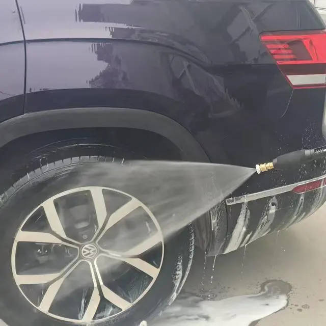 Alt view image 7 of 7 - Adjustable Length High Power Washer Gun 5000PSI,with Foam Cannon and Pressure Washer Gun Accessories