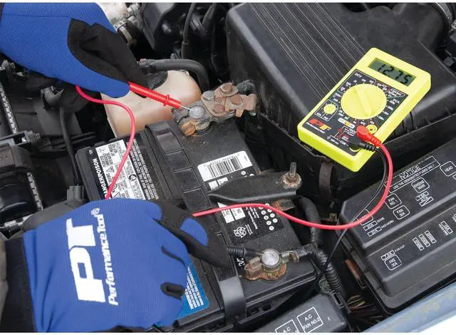 Alt view image 4 of 5 - W2974 Digital Multimeter Tester 2000 Counts with AC DC Voltmeter and Ohm Volt Amp Meter, Measures Voltage, DC Current Measurement, Automatic Zero Adjust, 9V Battery Included