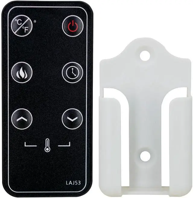 Main image of Replacement Remote Control for RecPro RV Electric Fireplace 30 36,with Wall Mounting Bracket