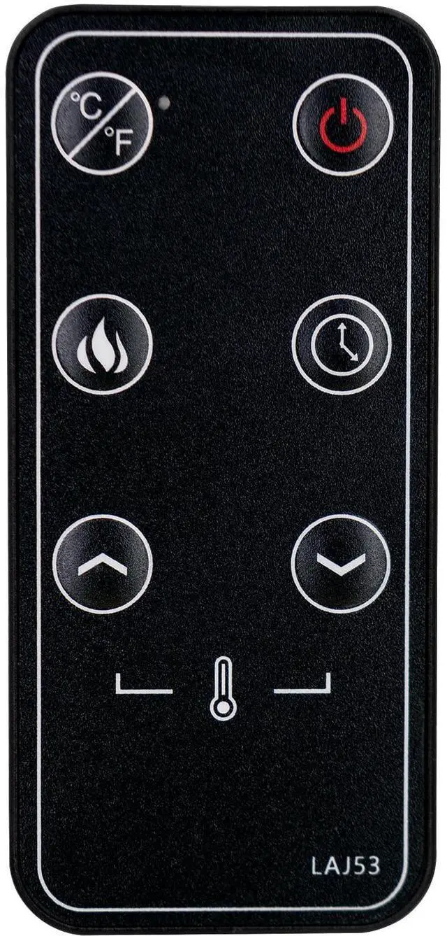 Alt view image 4 of 7 - Replacement Remote Control for RecPro RV Electric Fireplace 30 36,with Wall Mounting Bracket