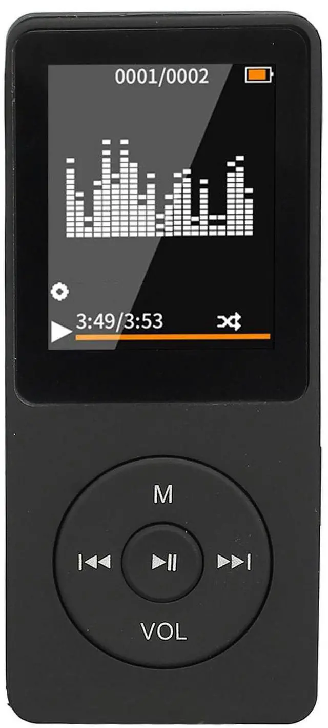 Main image of Bluetooth MP3 Player, Compact Music Player with 1.8in Screen, Built in Speaker, MP4 MP3 Players for Kids, 350mAh Battery for Long Endurance, Support up to 64GB for Sport
