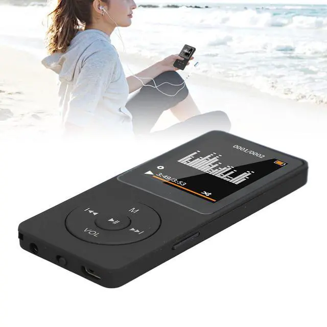 Alt view image 7 of 7 - Bluetooth MP3 Player, Compact Music Player with 1.8in Screen, Built in Speaker, MP4 MP3 Players for Kids, 350mAh Battery for Long Endurance, Support up to 64GB for Sport