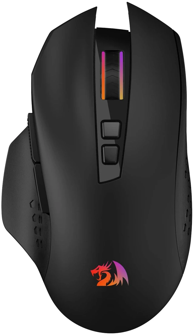 Main image of M656 MAX 3-Mode Wireless RGB Gaming Mouse 10000 DPI Remapping Keys | 0 Delay Cable-Free Dedicated for FPS Gamer, Redefine Keybinding Macro, Hyping Silky Backlight, Ergonomic Body for Any Grip