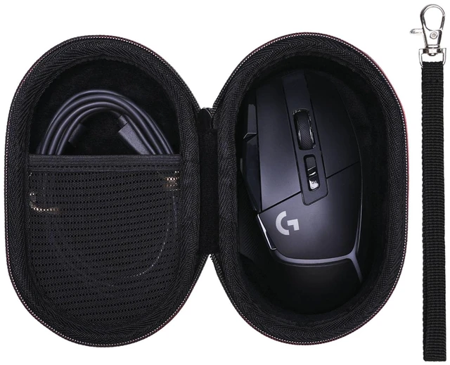 Main image of LTGEM Mouse Case for Logitech G502 Hero Lightspeed Gaming Mouse, Black Hard Eva Shell, Waterproof, Shock Protection, Soft Anti-Scratch Interior, Office Travel Carrying Storage Bag Case Only