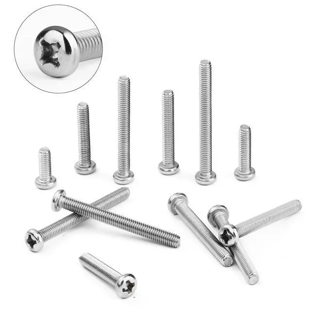 Alt view image 7 of 7 - Nuts and Bolts Assortment Kit, 540 pcs, Stainless Steel, M3(7 Sizes 6-30mm) Phillips Pan Head Socket Cap Screws Assorted Nuts and Bolts Nut Bolt and Washer Assortment Bolt and Nut Assortment