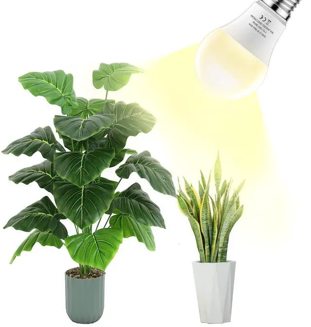 Alt view image 6 of 6 - Grow Lights Bulbs for Indoor Plants Full SpectrumLED Grow Light Bulb A19Plant Light Bulbs E26 Base12W Grow Bulb 100W Equivalent, for Indoor PlantsFlowers, Garden (DA-A19, A19-2PACK)