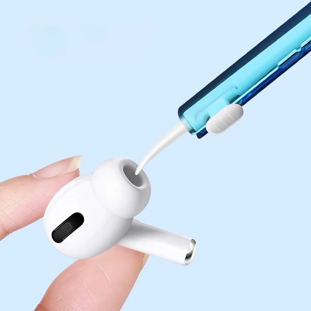 Alt view image 6 of 7 - 5Pcs Cleaning Kit Dual Side Multifunction Tools for iPhone 17 Pro Max Blue | Anti-Clogging Mini Brushes Cleaner for Phone Camera Lens, Speaker and Receiver, Dual Side Multifunctional Cleaning Tool