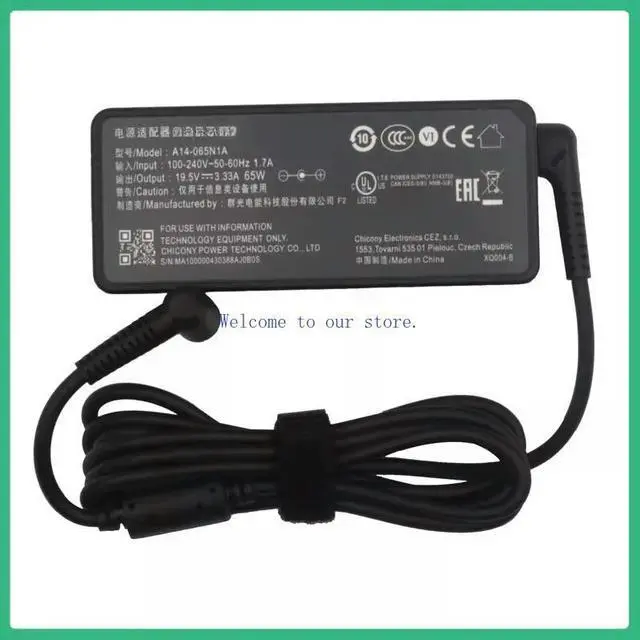 Alt view image 2 of 3 - For 65W Redmi Laptop 19.5V 3.33A Power Adapter TM1802-A