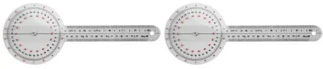 Main image of 2X Digital Goniometer 360 Degree, Goniometer Physical Therapy - 12 Inch