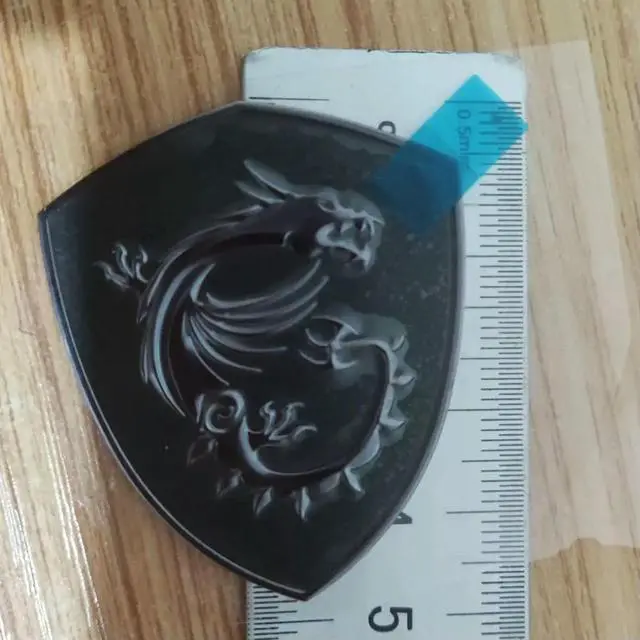 Alt view image 2 of 2 - Big LOGO l stickers for GE67 GE77 GE67HX 40mm*48mm
