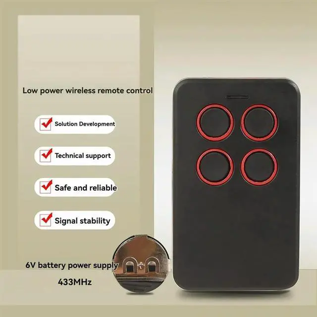 Alt view image 2 of 6 - 433Mhz Copy Remote Control Electric Garage Door Opener Duplicator Clone Code 4 Keys Transmitter