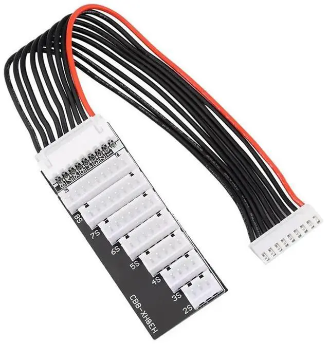 Alt view image 2 of 3 - 2S-8S Lithium Expansion Board Model Aircraft Balance Charge Board XH Balanced Interface Adaptor