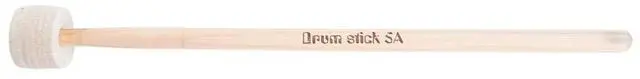 Alt view image 3 of 3 - Advanced! 1 Pair Drum Mallet Stick Felt Head Mallet Timpani Stick Big Drum Hammer Timpani Mallet for Percussion Instrument