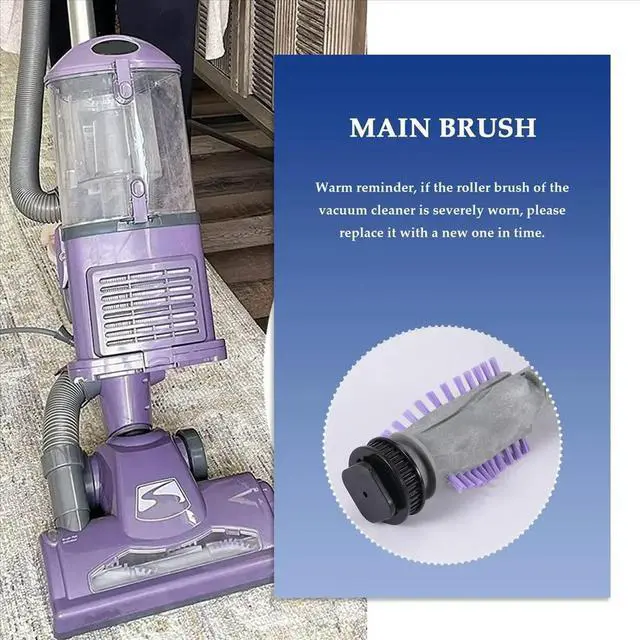 Alt view image 3 of 6 - Vacuum Cleaner Brush Roller for Shark Navigator Nv350 Nv351 Nv352 Nv353 Nv360 Nv356E NV42 Nv80 Uv420