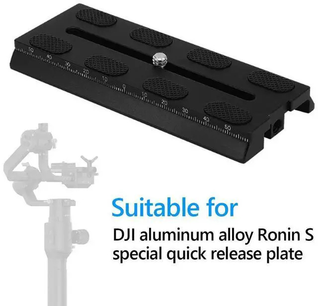 Alt view image 3 of 3 - 120mm Camera Mounting Quick Release Plate for Ronin S/SC Gimbal Stabilizer Camera Quick Release Plate