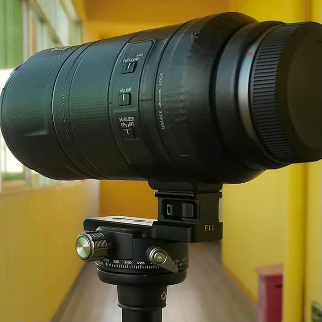 Alt view image 3 of 3 - Quick Release Plate 39mm for Arca Tripod Mount Ring Base Dovetail Lens Support Bracket for RF 600mm/800mm F11 IS STM Lens
