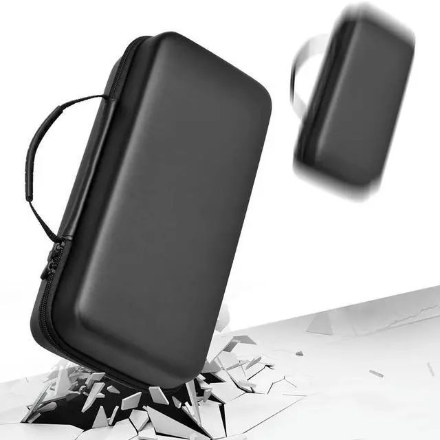 Alt view image 2 of 3 - EVA Hard Carrying Case Bag for Legion Go S Handheld Waterproof Bag Shockproof Anti-Drop with Mesh Pocket