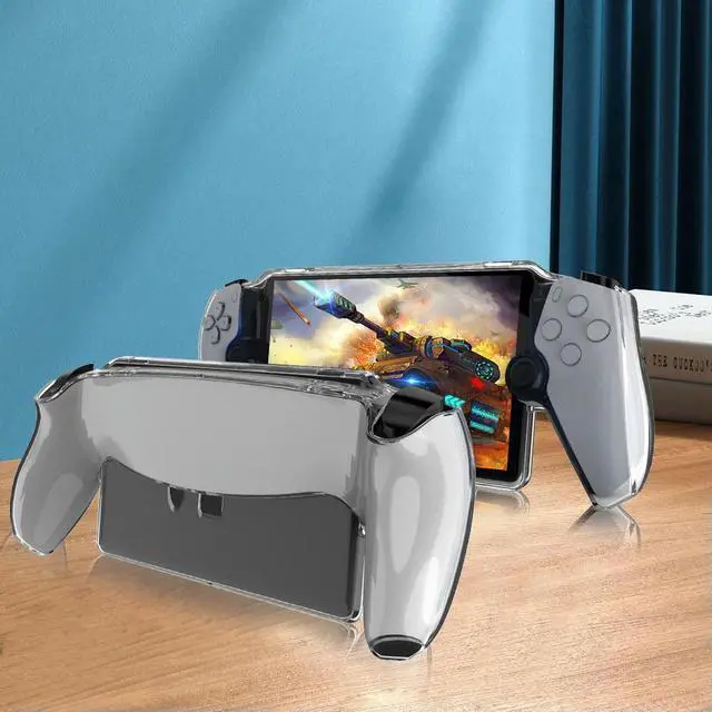 Alt view image 3 of 6 - TPU Gaming Console Controller Sleeve Skin Shockproof Transparent Anti-Drop Anti-Scratch Washable Anti-Fingerprint for Portal