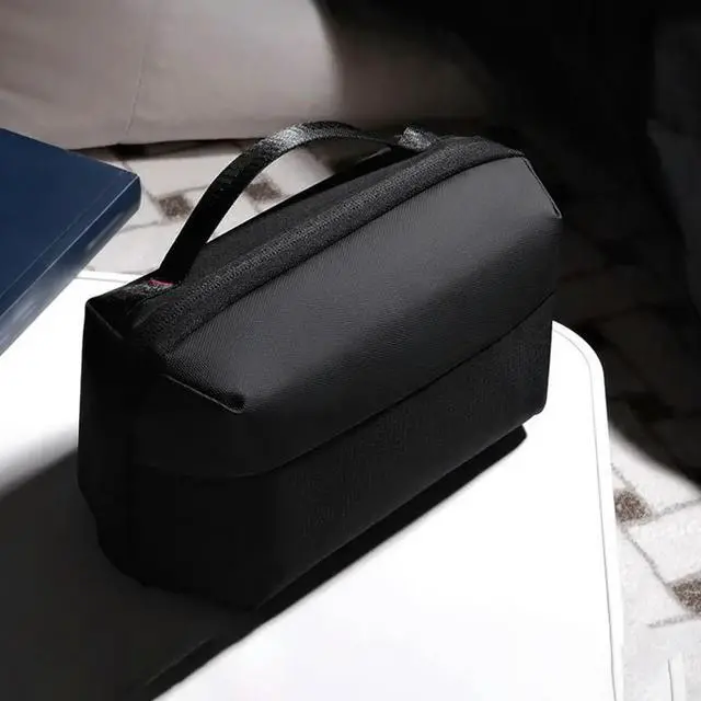 Alt view image 3 of 6 - Cable Organization Bag Multiple Compartments Waterproof Electronics Accessories Organizer Airplane Travel Essentials Bag
