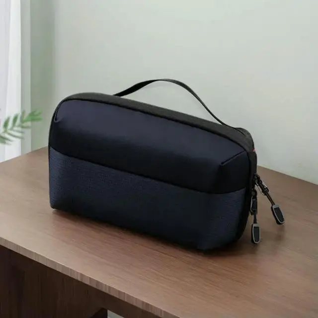 Alt view image 2 of 6 - Cable Organization Bag Multiple Compartments Waterproof Electronics Accessories Organizer Airplane Travel Essentials Bag