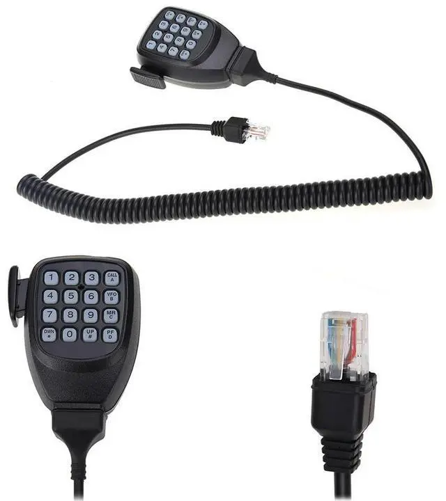 Alt view image 3 of 3 - DTMF Speaker Mic Hand Microphone Mic for Kenwood TK-880G 863 863G 880