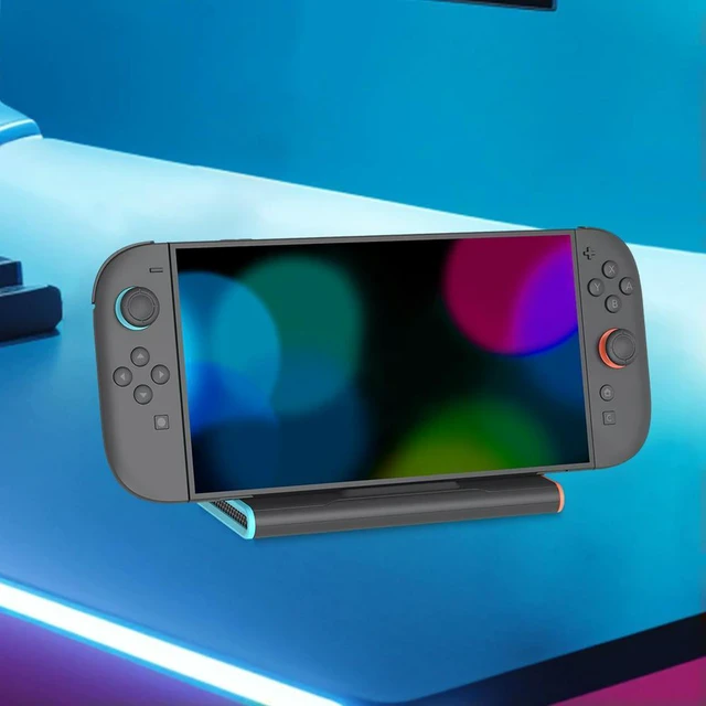 Alt view image 3 of 3 - For Switch 2 4K TV Dock Adapter USB3.0 Game Console Charging Stand Fast Charging Console Adapter Base Accessories