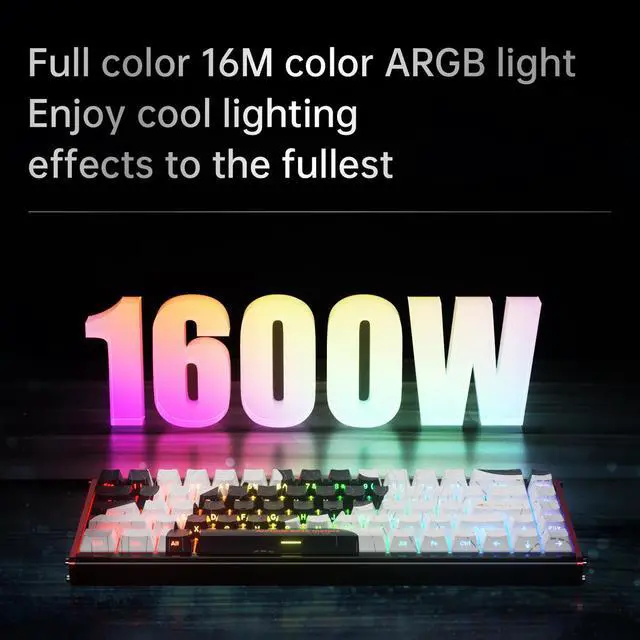 Alt view image 5 of 7 - AJAZZ ALUX68 Aluminum Alloy CNC Magnetic Axis Wired Keyboard RT0.01 TTC,Magnetic grain switch / Kotec Switch / Aquarius Magnetic Switch Gradient Red--Magnetic grain switch
