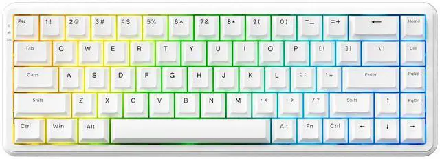 Main image of AJAZZ AK680 MAX Wired Gaming Mechanical Keyboard Full-Key Hot-Swappable Custom RGB backlight Mechanical Keyboard