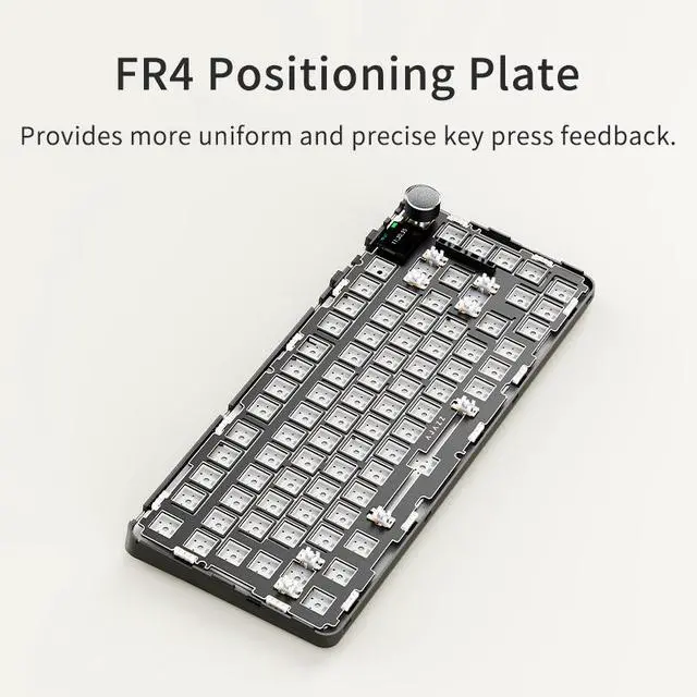 Alt view image 5 of 6 - AJAZZ AK820 MAX Tri-Mode Magnetic Switch Keyboard: RGB Backlit, 0.85-inch screen, 8K Polling Rate, Rapid Trigger, Volume Knob, Full-Key Hot-Swappable. Compatible with PC/Laptop for Gaming & Office
