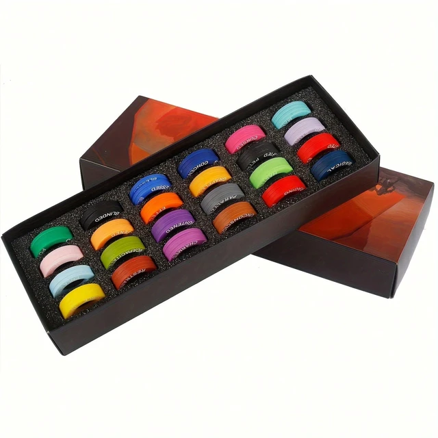 Alt view image 6 of 7 - 96 Acrylic Status Effect Rings, 24 RPG Status Markers, Made of Silicone Material, Comes with a Storage Box, Designed for Dungeons And Dragons Role-Playing Games, Suitable for Ages 14 And Up.