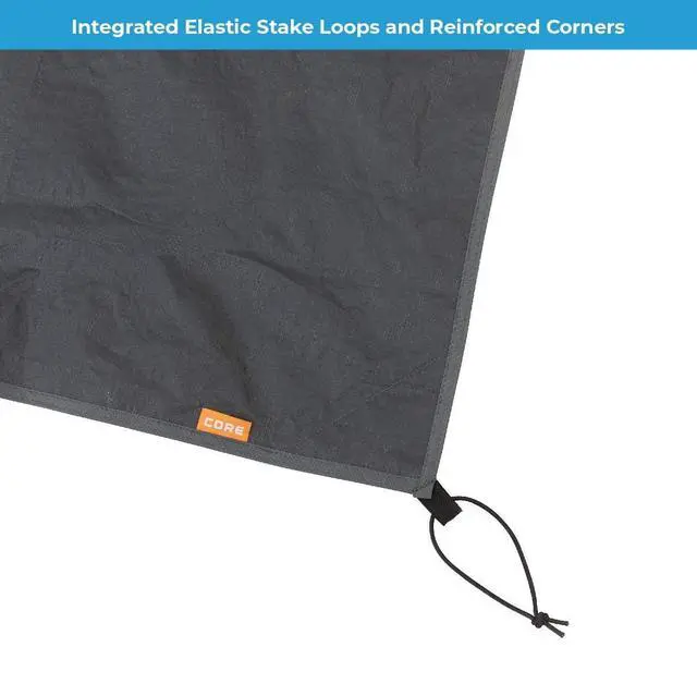 Alt view image 4 of 4 - Outdoor Tent Footprints | Perfect Tarp Camping Accessories for Easy Camp Setup (10 Person Tents)