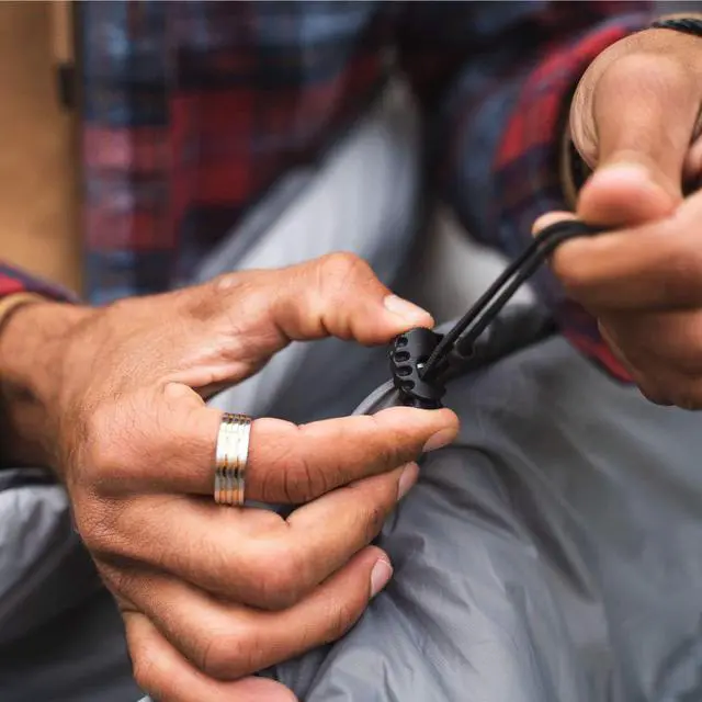 Alt view image 6 of 7 - Hammock Underquilt Insulated Camping Quilt for Warm Sleeping Fits Under Hammocks Ultralight, Water-Resistant & Packable