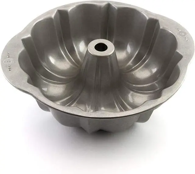 Main image of Bakeware Nonstick Fluted Tube Cake Pan, Aluminized Steel 10-Inch