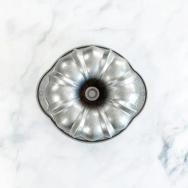 Alt view image 3 of 7 - Bakeware Nonstick Fluted Tube Cake Pan, Aluminized Steel 10-Inch