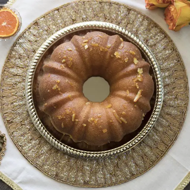 Alt view image 6 of 7 - Bakeware Nonstick Fluted Tube Cake Pan, Aluminized Steel 10-Inch