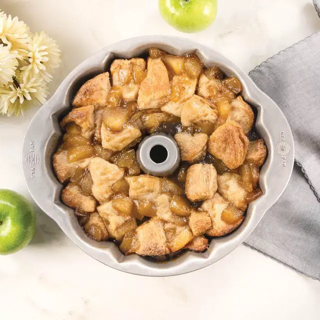 Alt view image 7 of 7 - Bakeware Nonstick Fluted Tube Cake Pan, Aluminized Steel 10-Inch