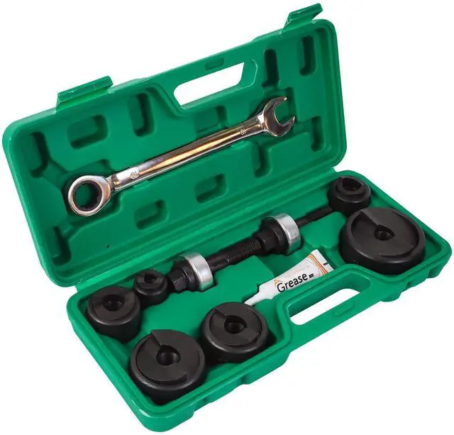 Main image of Manual Knockout Hole Punch Driver Kit 1/2 to 2 inch Electrical Conduit Hole Cutter Set - Professional KO Tool Kit for Precise Conduit Hole Sizes (1/2"~2")
