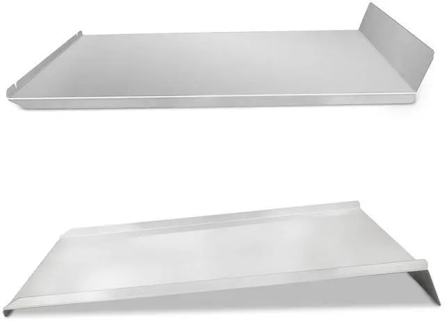 Alt view image 2 of 6 - Unidanho Drip Tray for Traeger Pro 780 Grease Pan Pellet Grill Replacement Parts KIT0443 BCA1283 Heat Baffle Deflector Diffuser Stainless Steel Smoker Grilling Part BBQ Accessories
