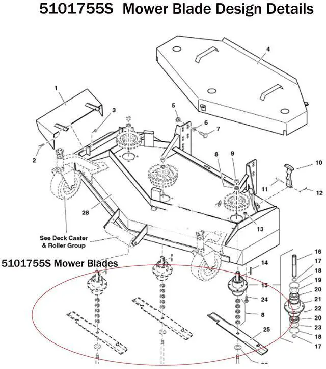 Alt view image 5 of 6 - 5101755S Mower Blades, 61 Inch Mower Blades, Fit for Ferris Bad Boy Scag All 61 Inch lawn Mowers, Compatible With Ferris Bad Boy Scag etc 61" Deck, Replace 5020842S 596-347 48111. 5 Years Warranty