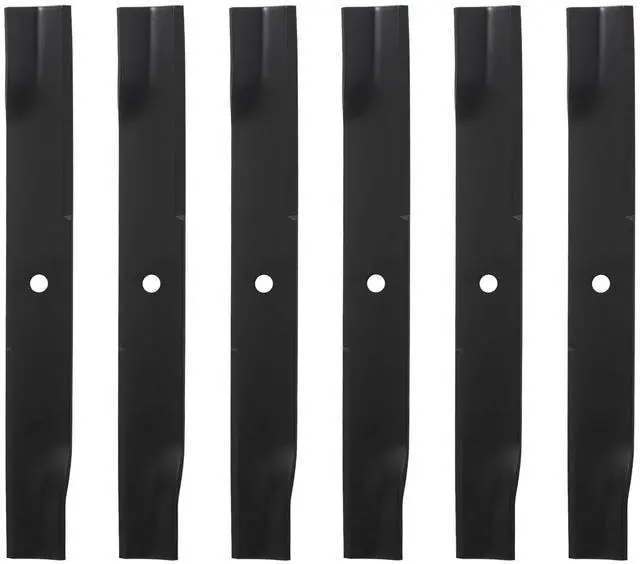 Main image of BCQNXX 797696 601124 High Lift Mower Blades Set for Hustler 54" Mower, Replaces 797704 797712 601012 601013 602416, Compatible with Raptor SD Fastrak Super Z Series (6PACK)