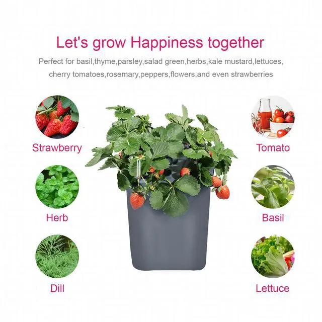 Alt view image 5 of 7 - LAWNFUL 2 Hydroponic Buckets Kit for Plants, Hydroponics Growing System for Herbs/Tomato/Vegetables, DWC System with Air Pump & Germination Tray (Complete Indoor Hydroponic Gardening Supplies)
