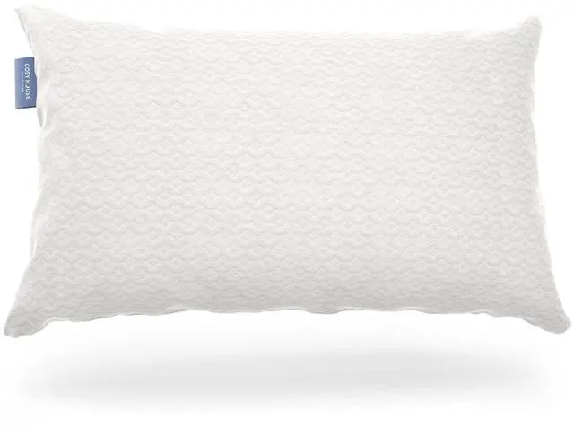 Main image of Cosy House Collection Luxury Rayon Derived from Bamboo Shredded Memory Foam Pillow - Adjustable & Removable Fill - Cool & Breathable Cover with Zipper for Side, Back, & Stomach Sleepers (Queen)
