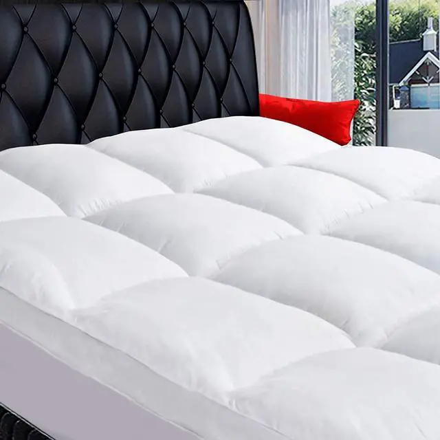 Main image of COONP Queen Mattress Topper, Extra Thick Pillowtop, Cooling and Plush Mattress Pad Cover Cotton Top Bed Topper Protector with 8-21 Inch Deep Pocket